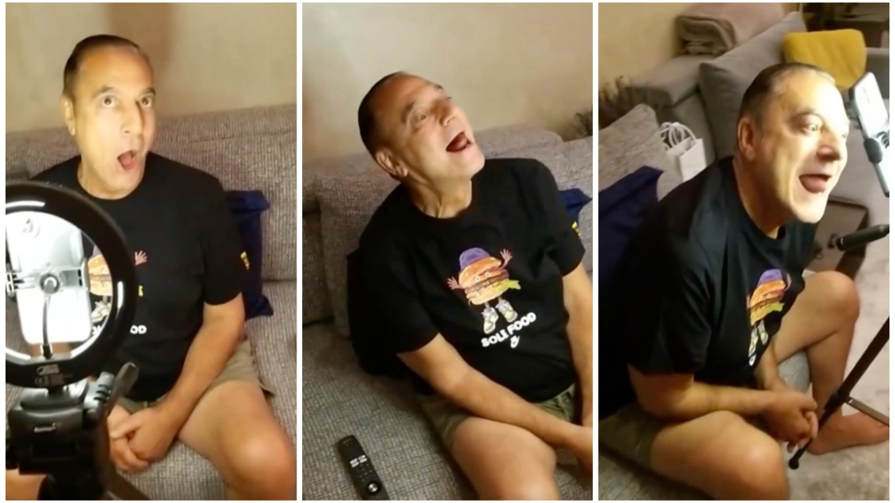 Mehmet Ali Erbil'den garip TikTok videosu! Ne yaptığına kimse anlam veremedi