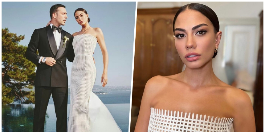 Nuran Yıldız, Demet Özdemir'in gelinliğini kaleme aldı: ''Sıradışı olmak için harcanan gereksiz çaba''