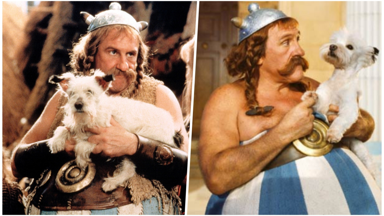 Asteriks ve Oburiks'in yıldızı Gérard Depardieu, İstanbul'a geldi