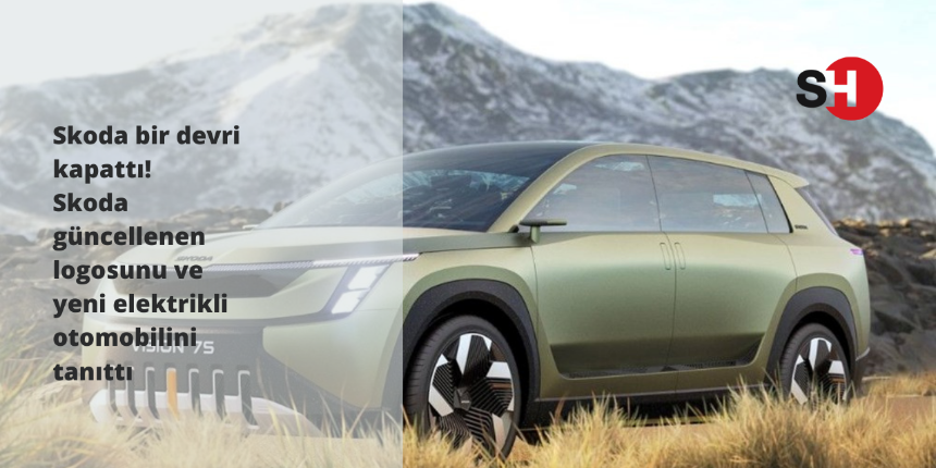 Skoda bir devri kapattı! Skoda güncellenen logosunu ve yeni elektrikli otomobilini tanıttı