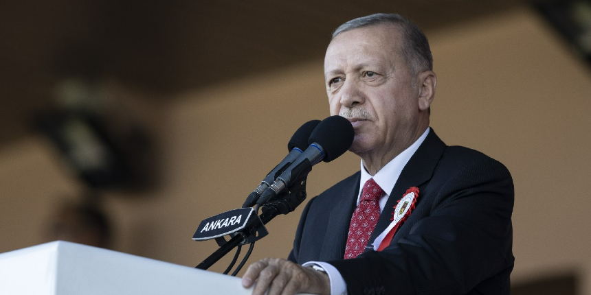 Cumhurbaşkanı Erdoğan: Ege'de tacizleriyle huzursuzluk çıkaranların sadece maşa olduğunu biliyoruz!