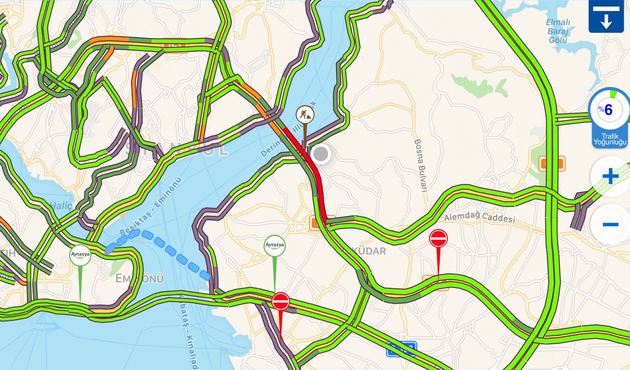 İstanbul boşaldı! Mega kentte tek kırmızı nokta kaldı...