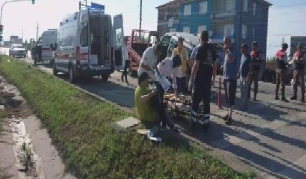 Samsun'da zincirleme kaza: 10 yaralı!