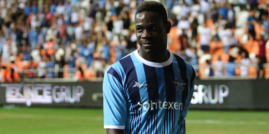 Adana Demirspor Balotelli ayrılığını açıkladı! İtalyan golcü resmen Sion'da