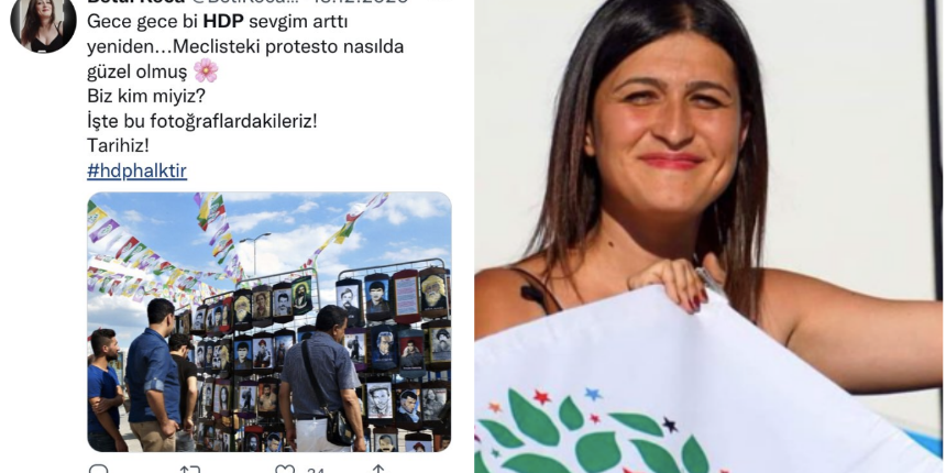 Gözaltına alınan öğretmen Betül Koca tam bir PKK sevicisi HDP yandaşı çıktı!
