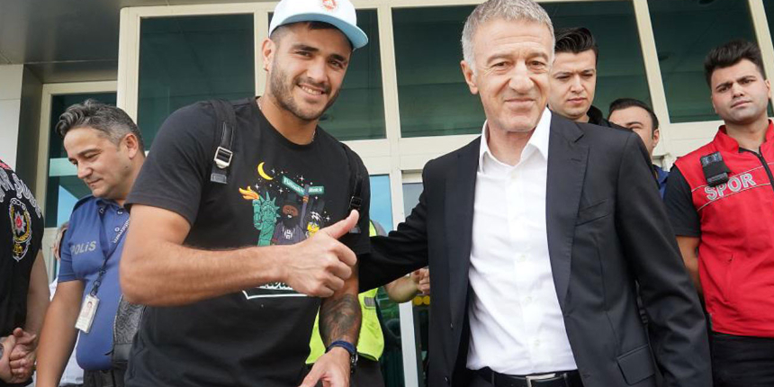 Maxi Gomez, Trabzonspor için İstanbul'da! Fenerbahçe açıklaması...