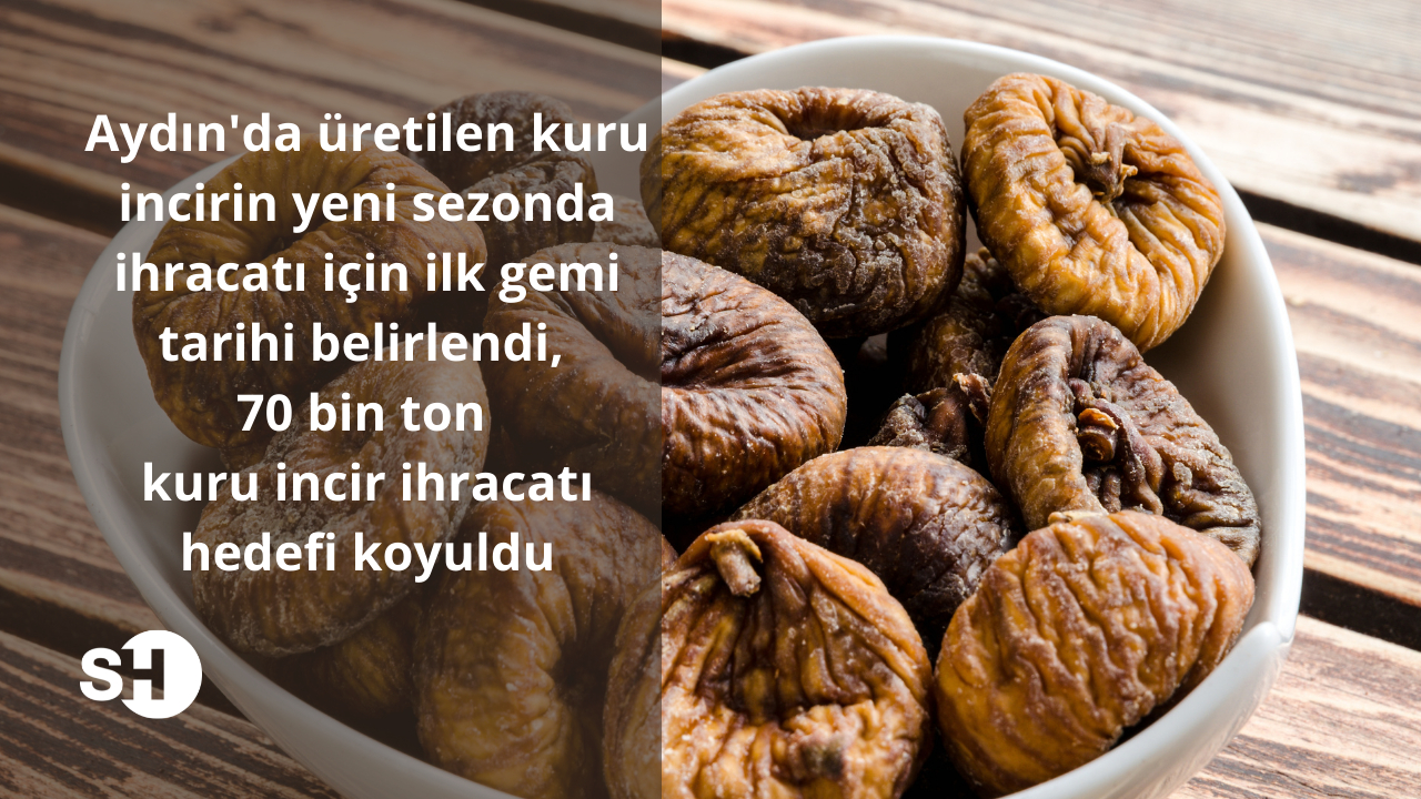 Aydın'da üretilen kuru incirin yeni sezonda ihracatı için ilk gemi tarihi belirlendi, 70 bin ton kuru incir ihracatı hedefi koyuldu
