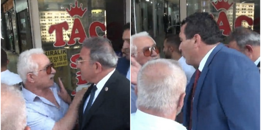CHP heyetine tepki göstererek gündem olan vatandaş sitem etti: "Bir oy için PKK terör örgütü ile kol kola geziyorlar"