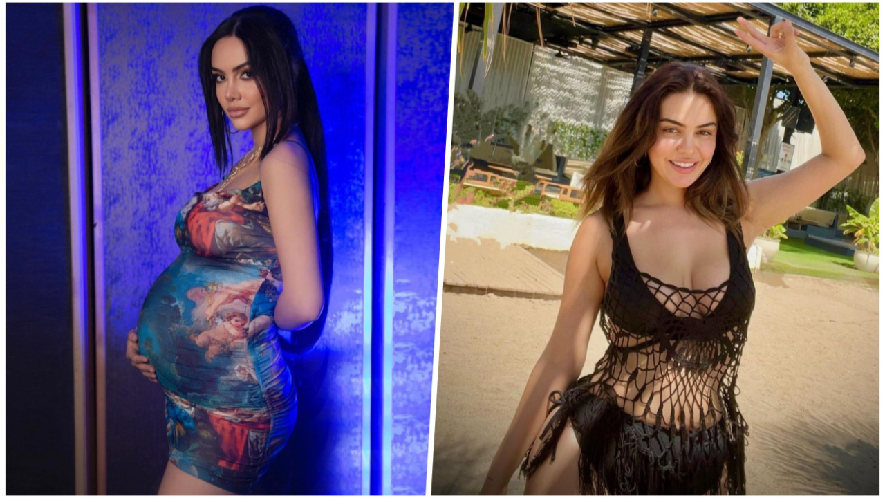Yeni doğum yapan TikTok fenomeni Ece Ronay fazla kilolarından kurtuldu