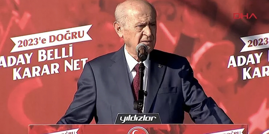 MHP Genel Başkanı Bahçeli: Hedefimiz, Erdoğan'ın yeniden açık ara farkla yeniden seçilmesi