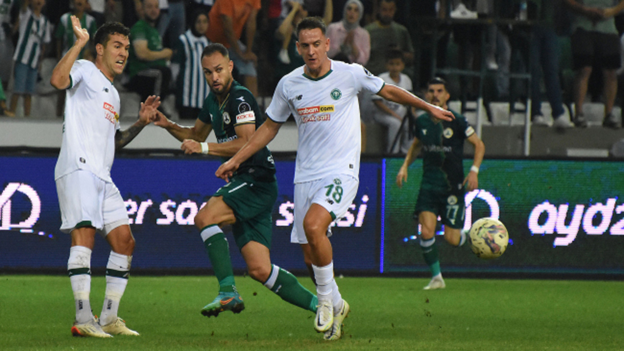 Konyaspor liderliğe yükseldi! Yeşil-beyazlılar deplasmanda Giresunspor'u tek golle geçti