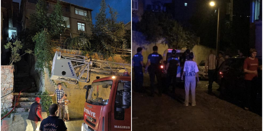 Hem evini yakmaya çalıştı hem de evden çıkmadı: Ekipler zor anlar yaşadı