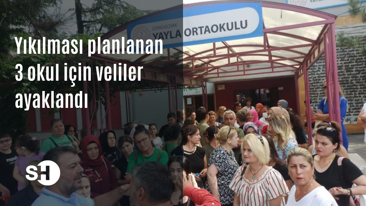 Yıkılması planlanan 3 okul için veliler ayaklandı