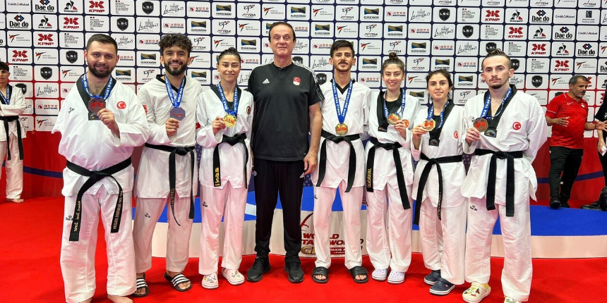 Millilerden, Paris 2022 Dünya Para Taekwondo Grand Prix Müsabakaları'nda 7 madalya