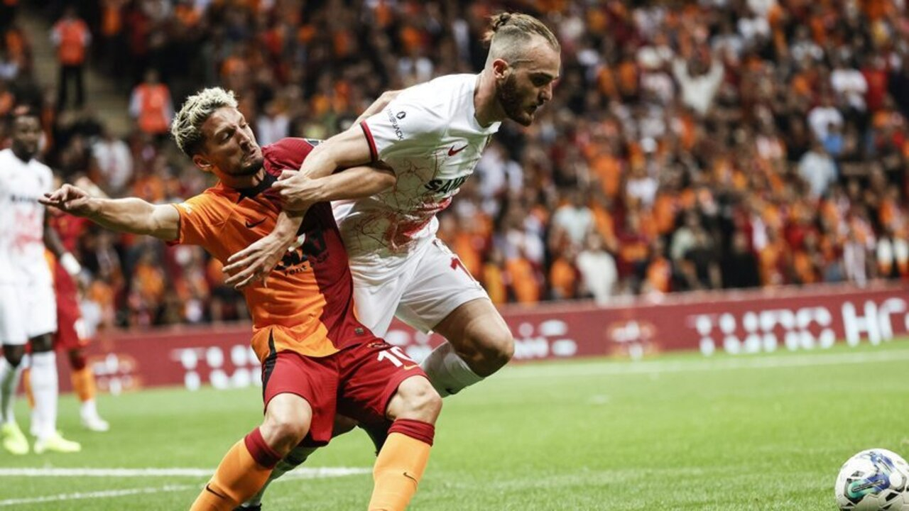 Galatasaray'ın, Gaziantep FK'ya karşı kazandığı penaltı pozisyonu! İşte o an...