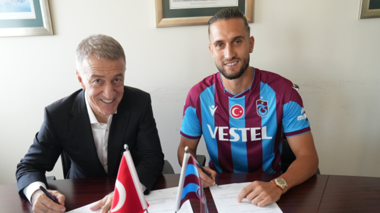 Trabzonspor Yusuf Yazıcı'yı resmen açıkladı! Milli oyuncu bordo-mavili formasını yeniden giydi