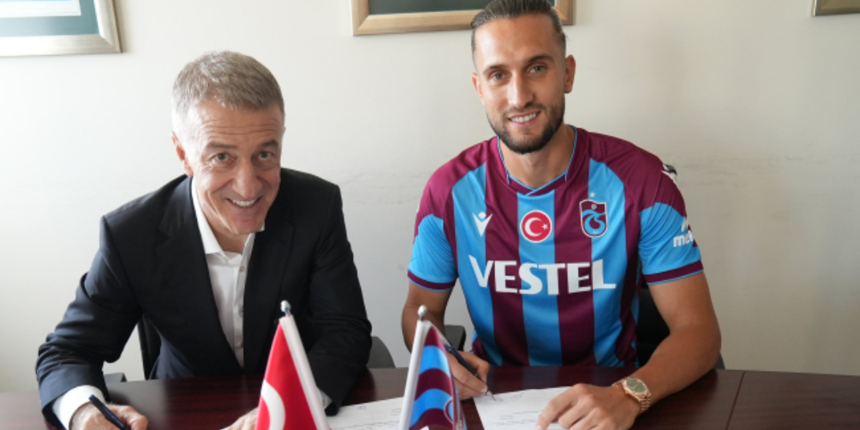Trabzonspor Yusuf Yazıcı'yı resmen açıkladı! Milli oyuncu bordo-mavili formasını yeniden giydi