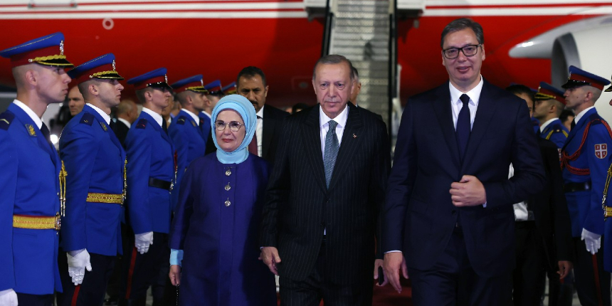 Cumhurbaşkanı Erdoğan, Balkan turunun ikinci durağı Sırbistan'da!