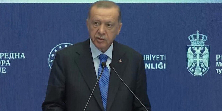 Cumhurbaşkanı Erdoğan: Sırbistan ile ticaret hacmi hedefimiz 5 milyar dolar!