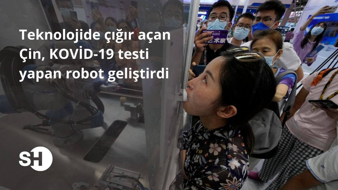 Teknolojide çığır açan Çin, KOVİD-19 testi yapan robot geliştirdi