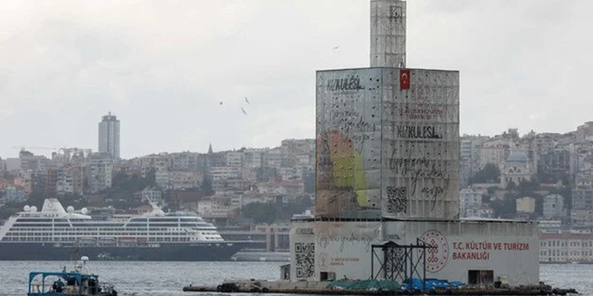 Kız Kulesi'ndeki restorasyondan yeni ayrıntılar çıktı: Depremde yıkılabilecek zemin güçlendirilecek