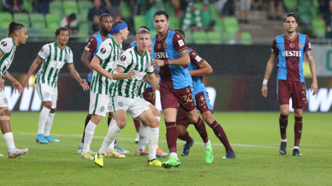 Trabzonspor, Ferencvaros'ı elinden kaçırdı! Fırtına deplasmandan 3-2 mağlup dönüyor