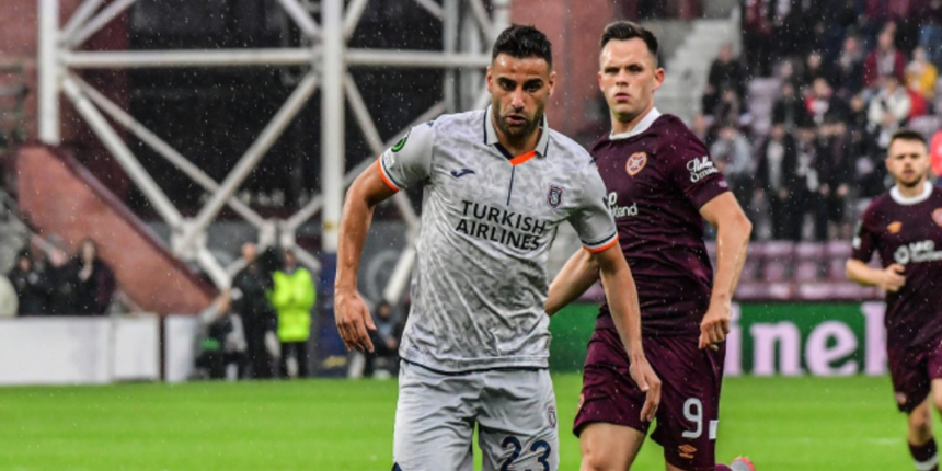 Başakşehir deplasmanda gol oldu yağdı! İskoç temsicisi Hearts'ı 4-0'la geçti