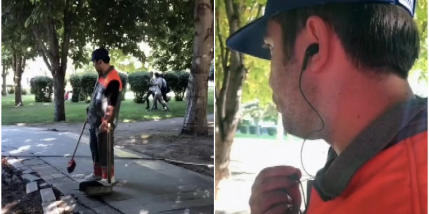Temizlikçi kılığına giren polis, uyuşturucu satıcılarını böyle yakaladı