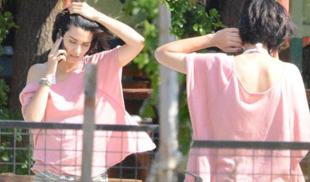 Tuba Büyüküstün paparazzi korkusundan köy evine sığındı