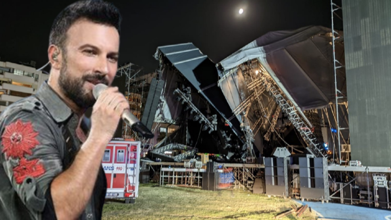 Sahnesi yıkılan Tarkan'dan paylaşım: "Yoldayım, geliyorum"