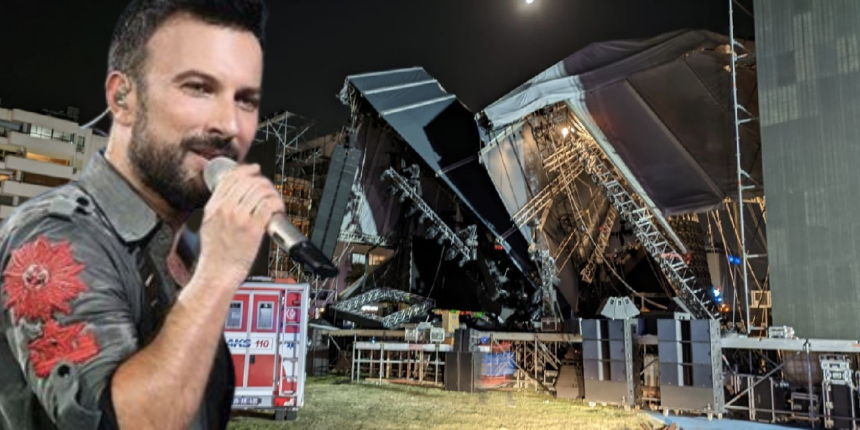 Sahnesi yıkılan Tarkan'dan paylaşım: "Yoldayım, geliyorum"