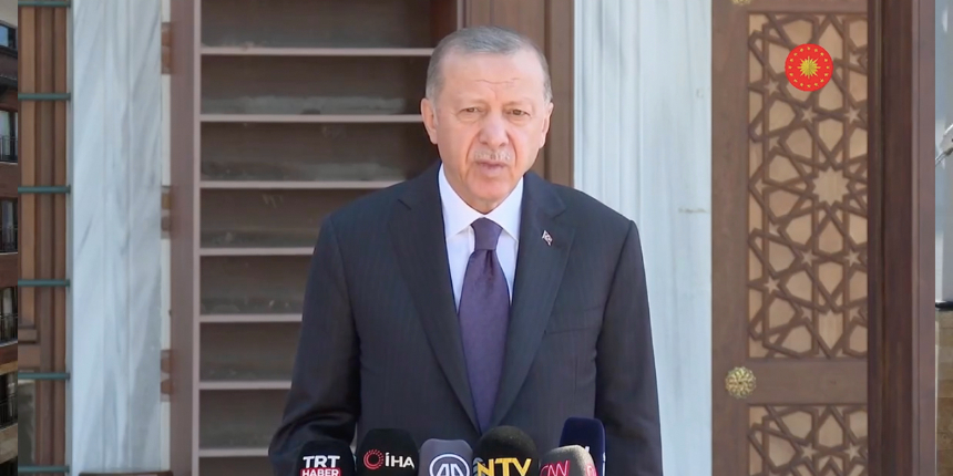 Cumhurbaşkanı Erdoğan'dan ABD'ye F-16 mesajı: Umarım ABD bize farklı yollara sevk etmesin