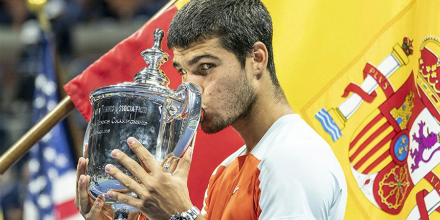 İspanyol tenisçi Carlos Alcaraz ABD Açık'ta şampiyon oldu
