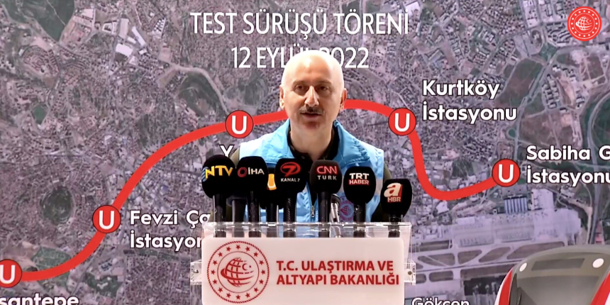Bakan Karaismailoğlu Pendik-Sabiha Gökçen Havalimanı metro hattının deneme sürüşüne katıldı! İşte açılış tarihi...