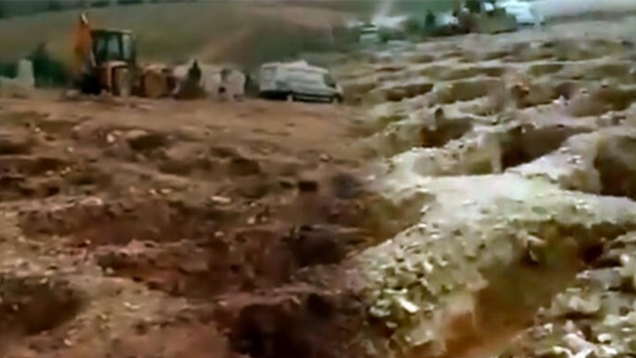 'Toplu mezar' provokasyonuna Gaziantep Büyükşehir Belediyesi'nden açıklama!