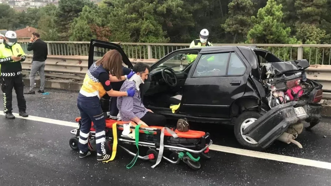 Anadolu Otoyolu'nda zincirleme kaza: Yaralılar var! Trafik durma noktasına geldi!