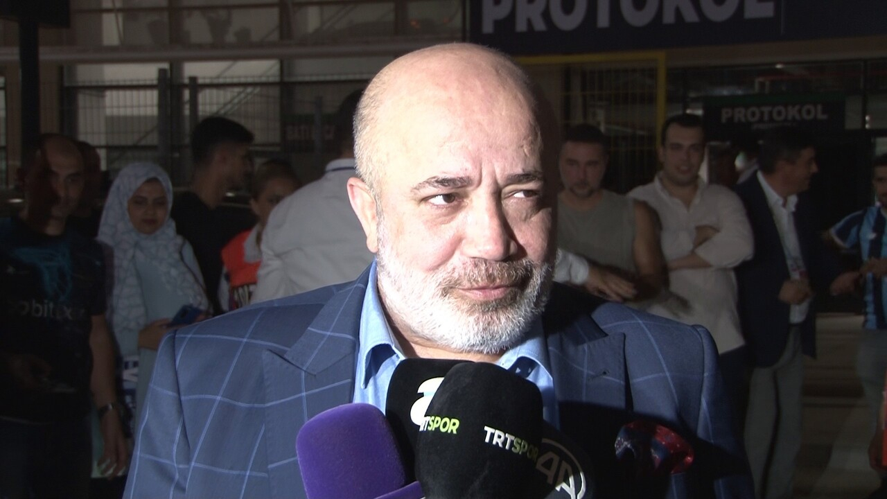 Adana Demirspor - Trabzonspor maçı sonrası Başkan Murat Sancak: İnşallah devamını getiririz