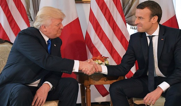 Macron ve Trump'tan flaş karar...
