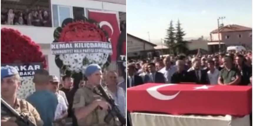 Şehit cenazesine çelenk gönderen Kemal Kılıçdaroğlu'na tepki yağdı: "Teröriste terörist diyemiyorlar"