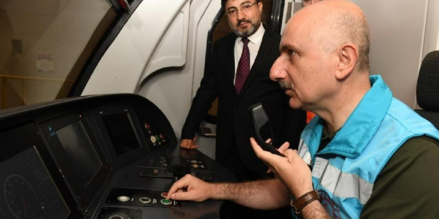 Tavşantepe-Sabiha Gökçen Metro Hattı'nda test sürüşü yapıldı