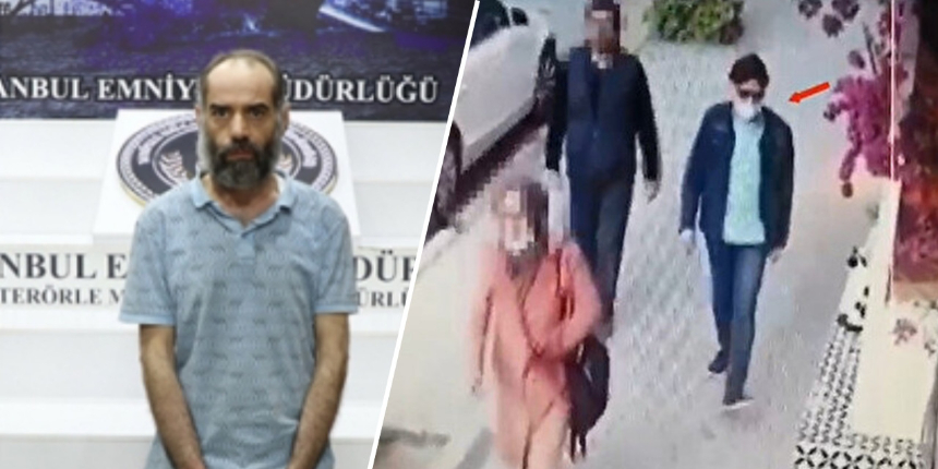 Cumhurbaşkanı Erdoğan'ın yakalandığını duyurduğu DEAŞ yöneticisinin takip görüntüleri ortaya çıktı!