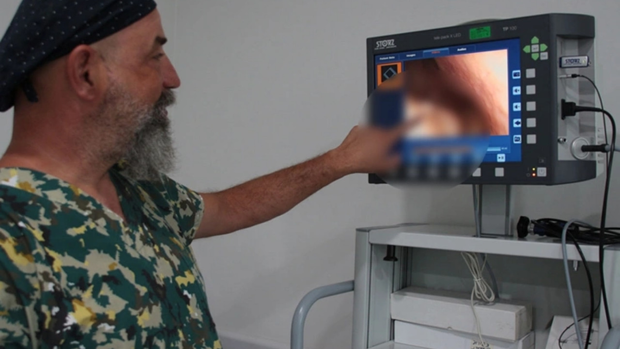 'Sürekli hapşırma' şikayetiyle doktora gitti hayatının şokunu yaşadı! Öyle bir şey çıktı ki...