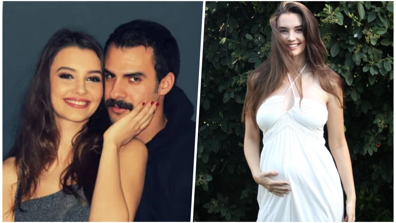 Bebek göründü... Hamile olan Leyla Lydia Tuğutlu'dan karnı burnunda pozlar