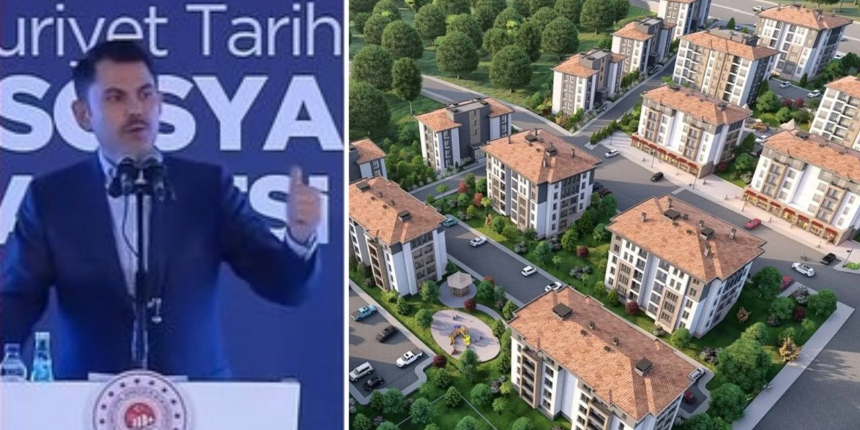 Sosyal konut başvurusu 224 bini geçti! Bakan Kurum genç kontenjanı yaş sınırını açıkladı! Her haneden 1 kişi başvuracak...