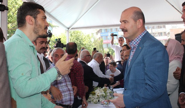 İçişleri Bakanı Süleyman Soylu memleketi Trabzon'da...