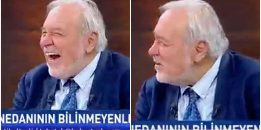 İlber Ortaylı kahkahalara boğuldu! O anlar sosyal medyada gündem oldu