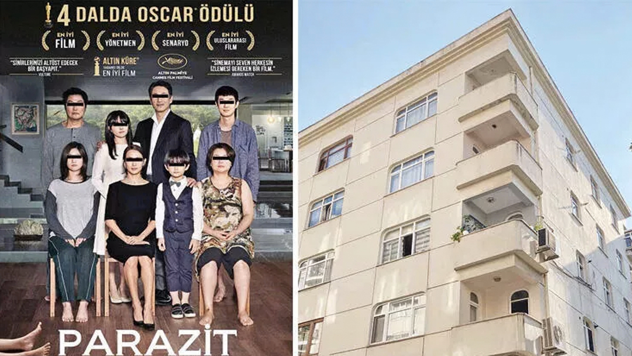 Oscar ödüllü film 'Parazit' İstanbul'da gerçek oldu: Evin üst katından sesler gelince ortaya çıktı