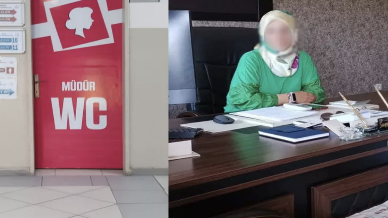 Okul müdüründen skandal olay: Kendine özel tuvalet yaptırdı
