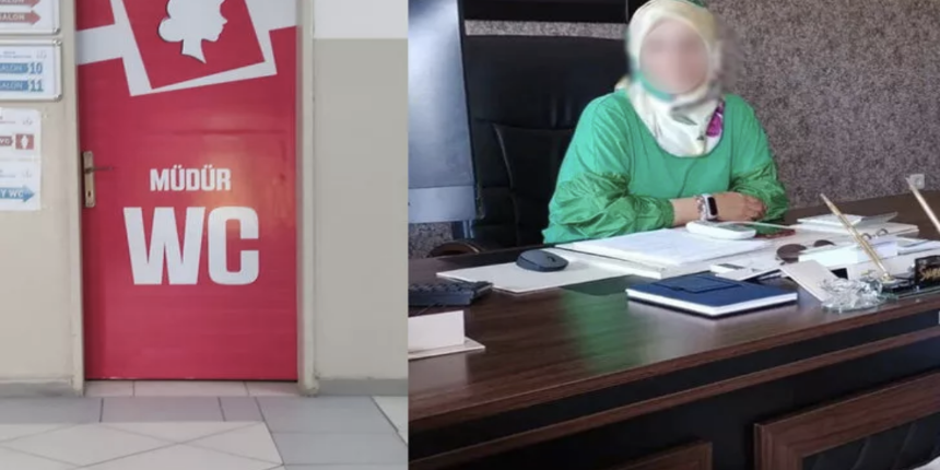 Okul müdüründen skandal olay: Kendine özel tuvalet yaptırdı