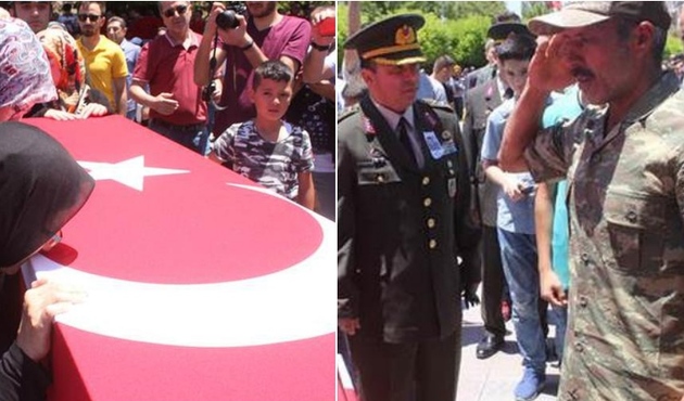 "Ne mutlu ki bize bu bayrağın üzerinde bir damla kanımız oldu!"